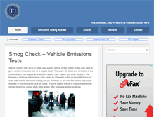 Tablet Screenshot of emissions.org